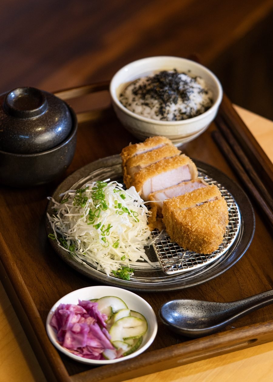 Tonkatsu set at Saiko Ramen